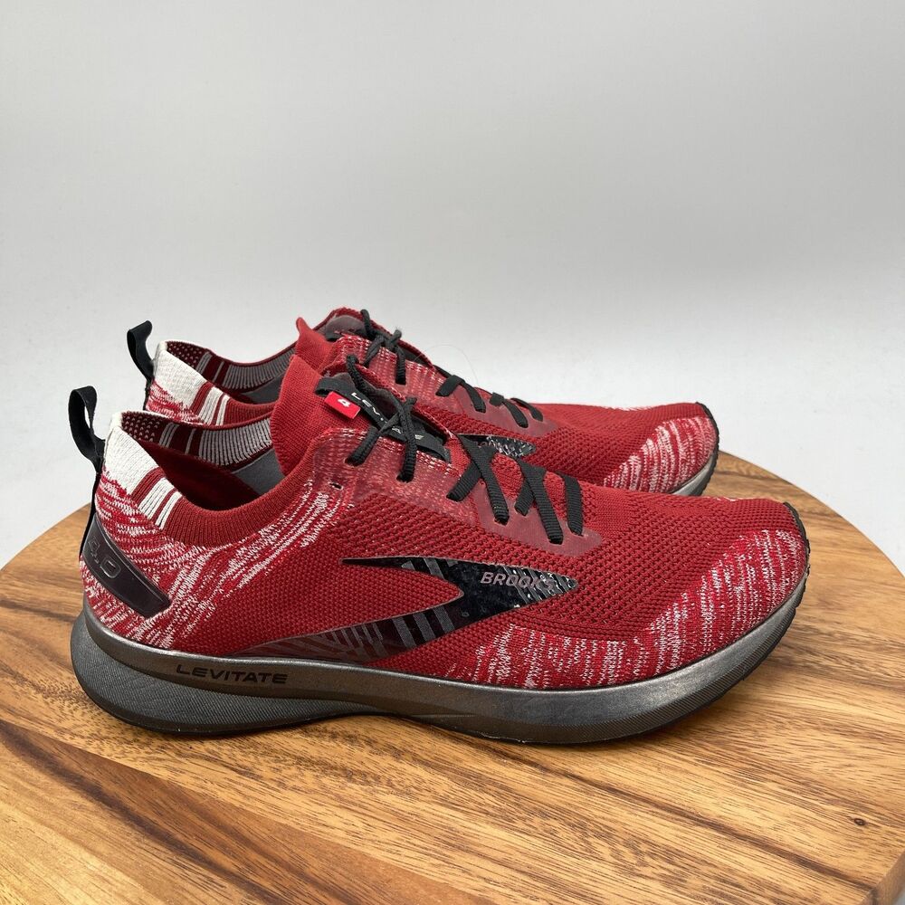 Brooks Levitate 4 Shoes Mens Size 11 D Red Runnning Comfort Walking Sneakers Gym